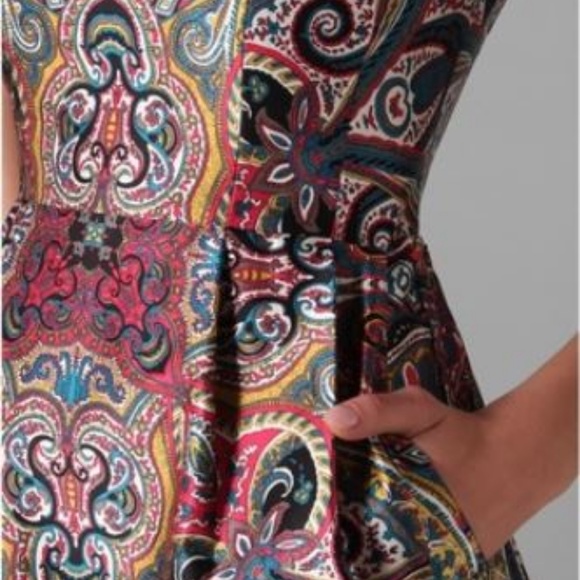 Nanette Lepore Gotham Stakes Silk Shift Dress 0 - Picture 5 of 5